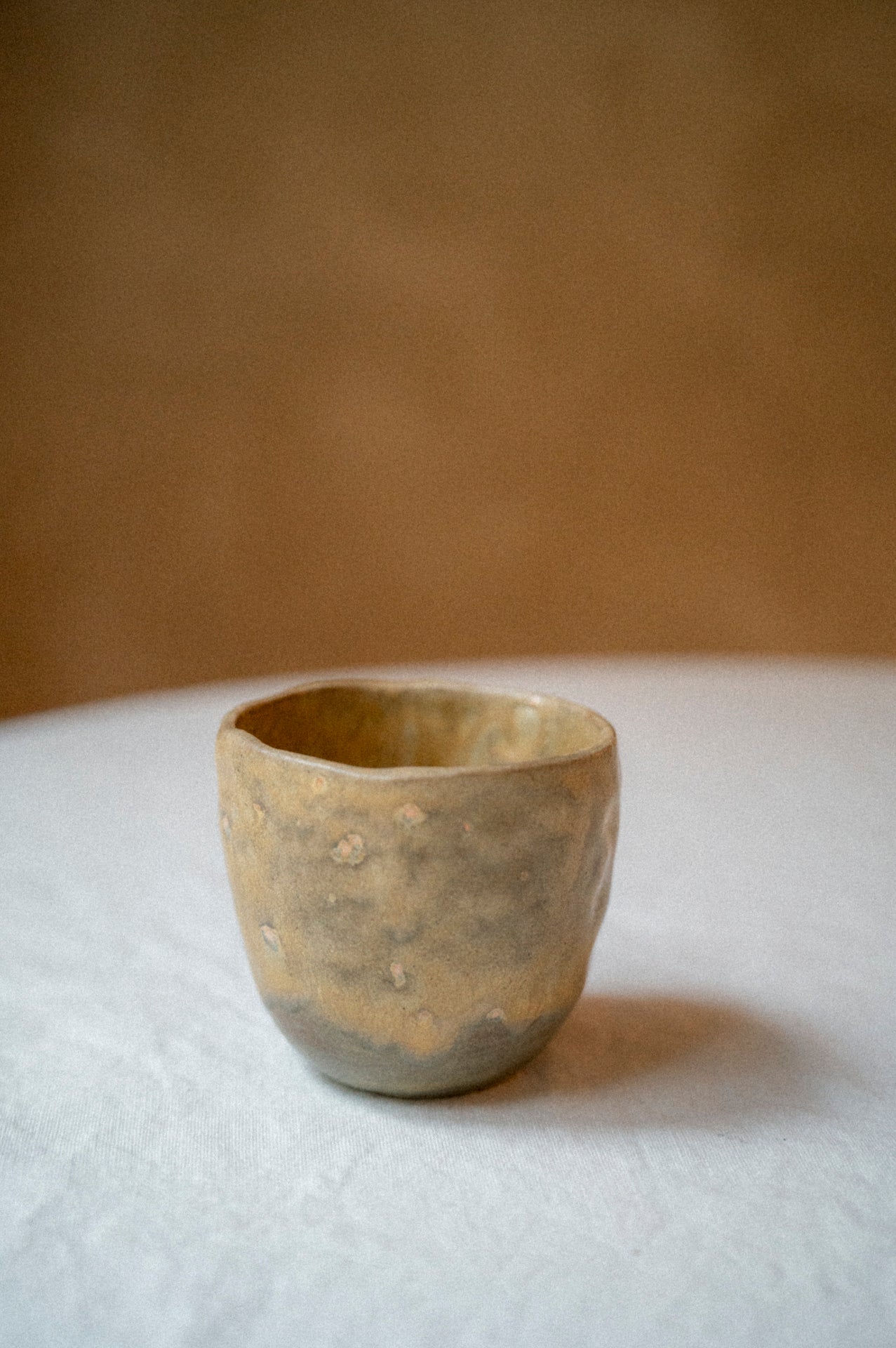 Espresso cup in light brown
