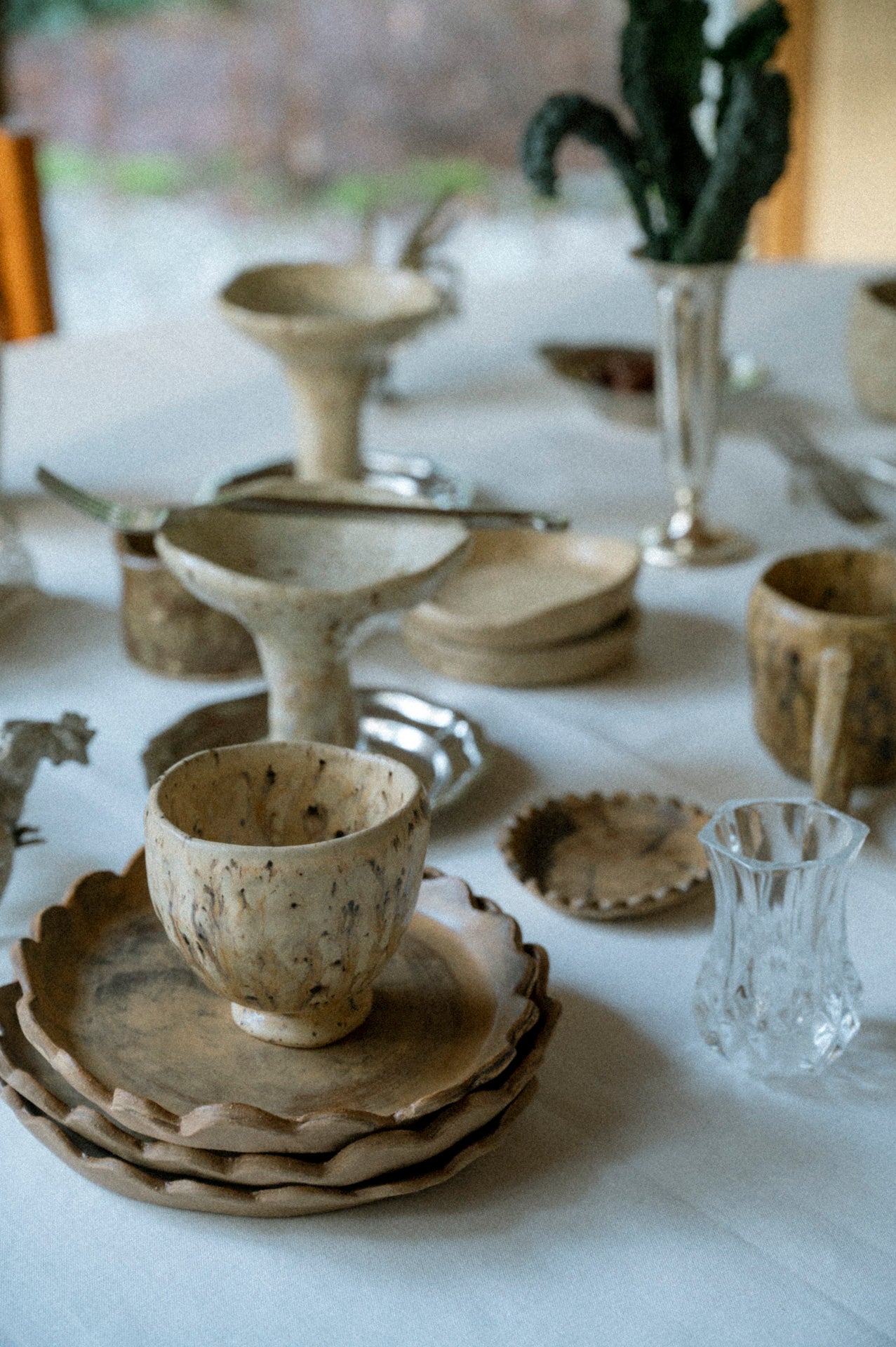 Wave plate M in marble