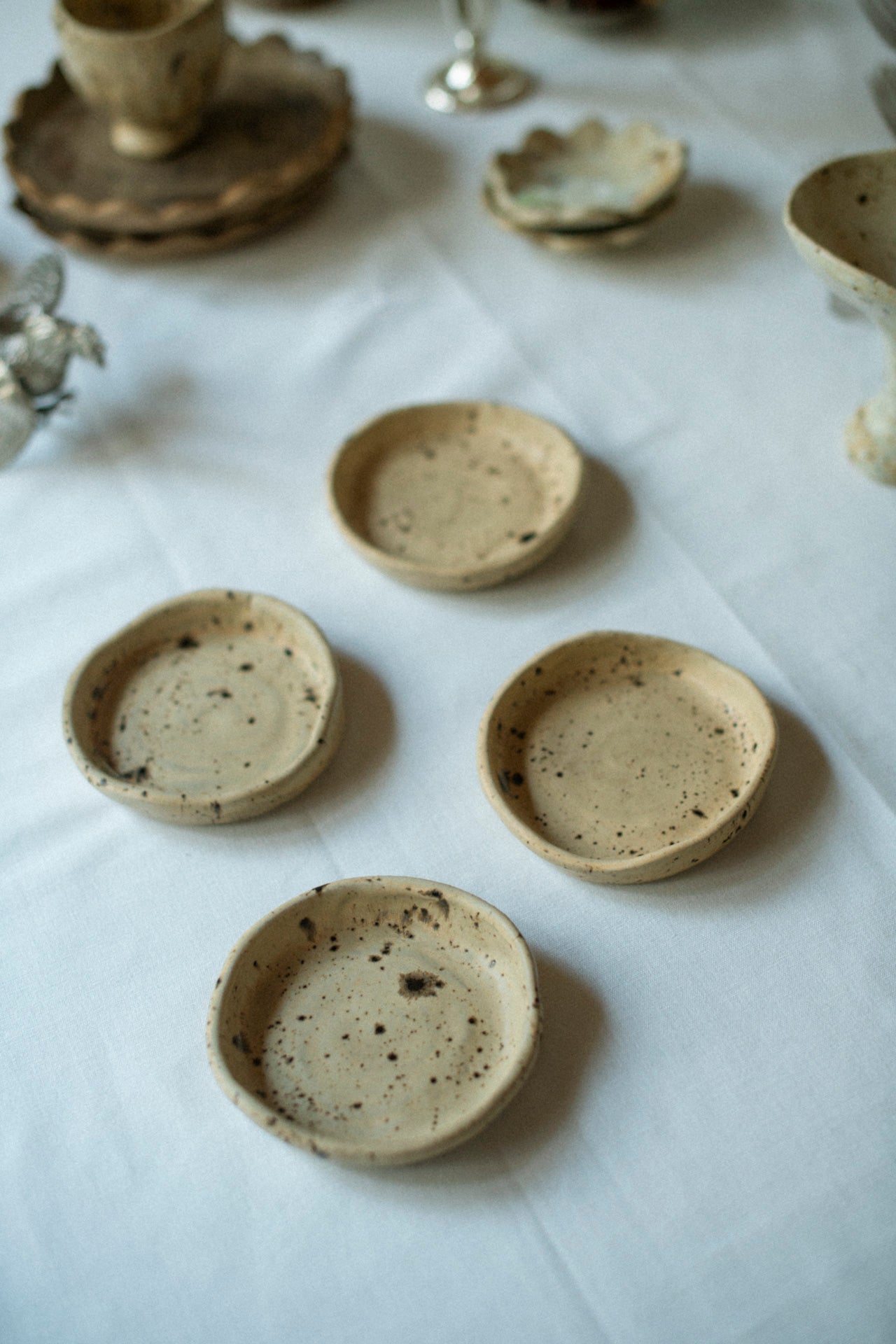 Round plate S in speckle