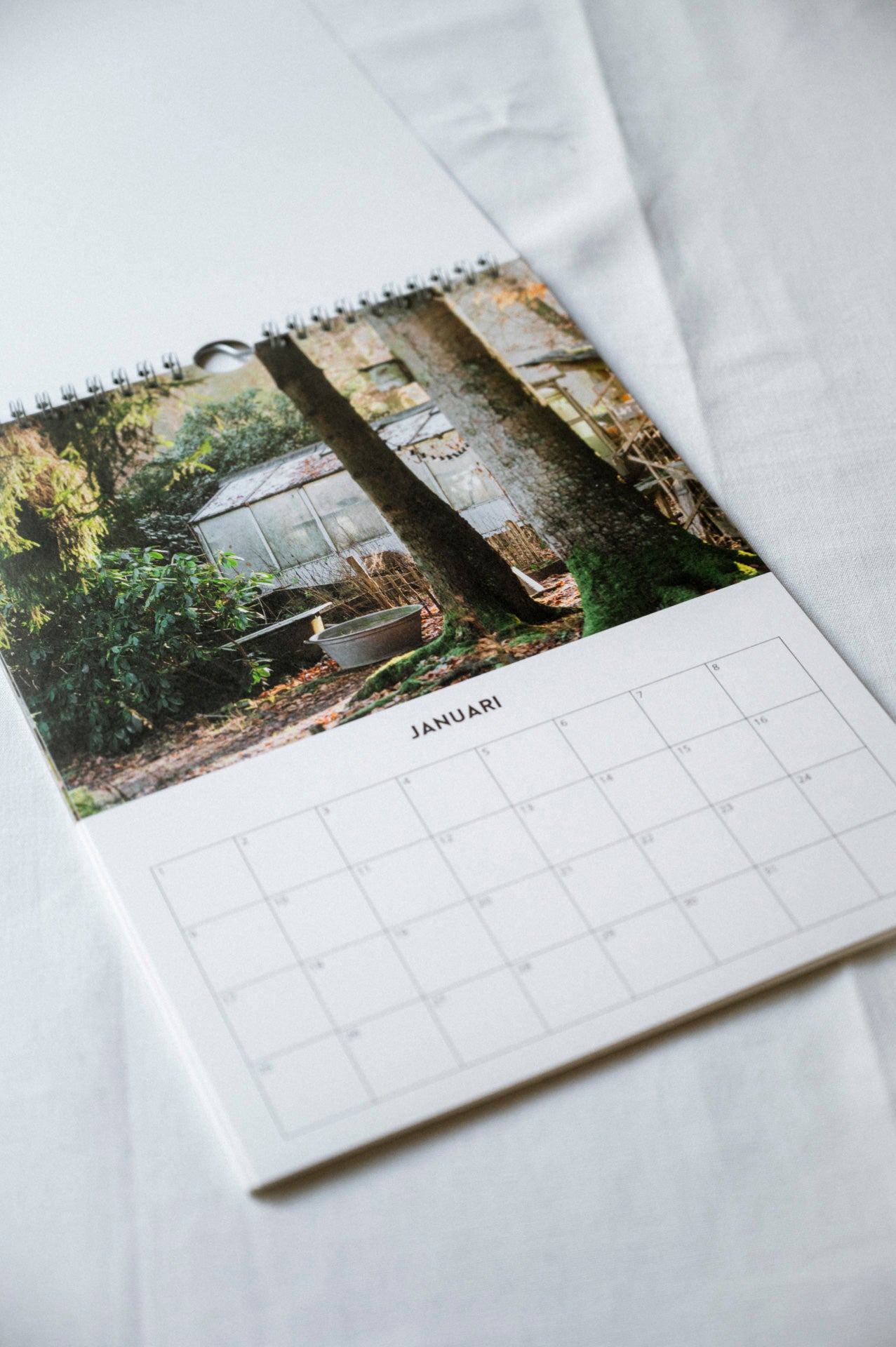 Birthday calendar 'life in the forest'