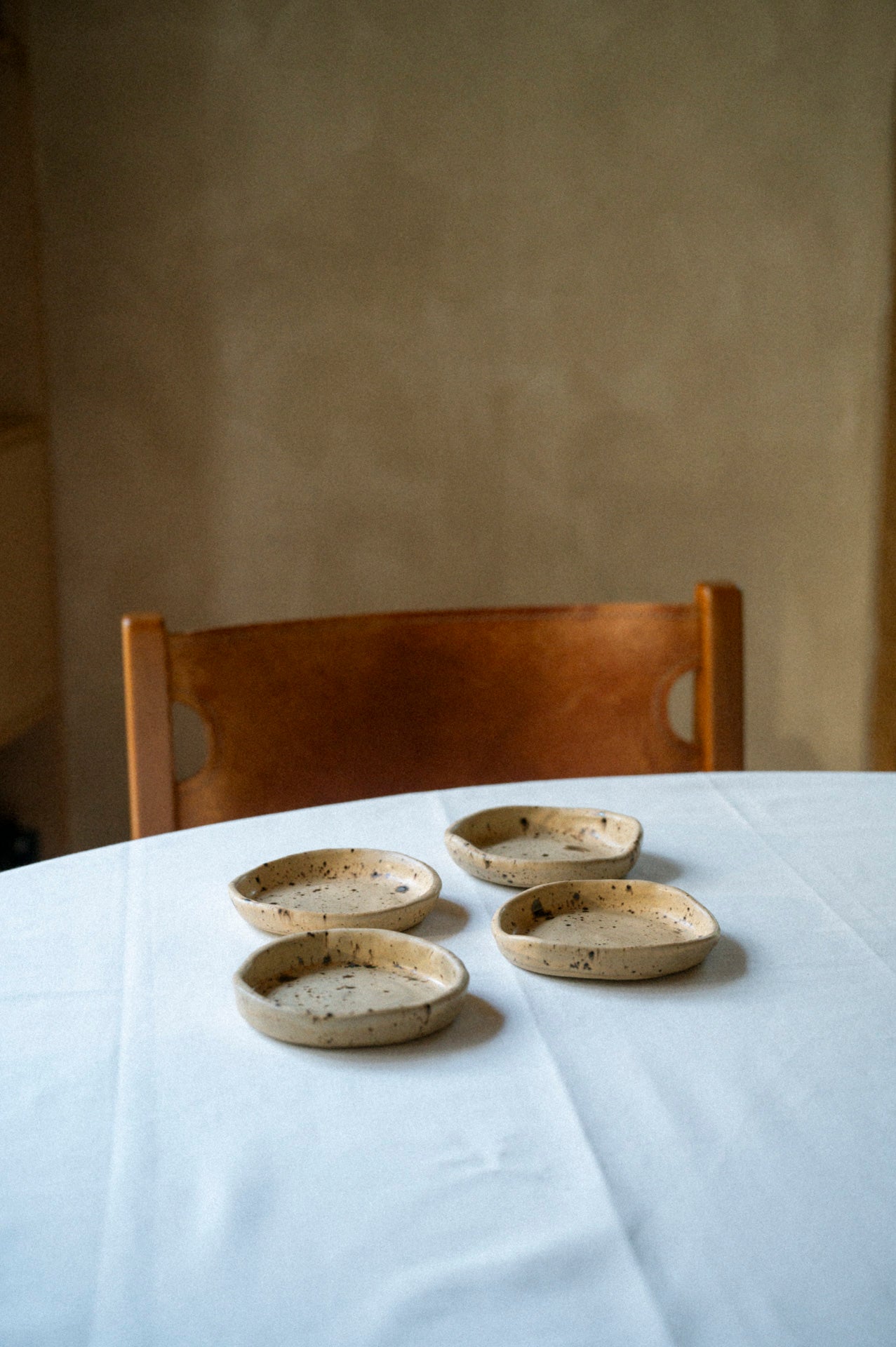 Round plate S in speckle