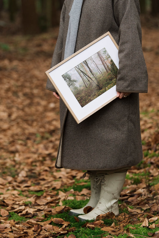 Photo print 'into the woods'
